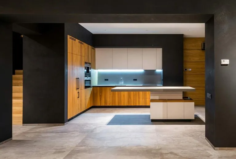 cocina moderna madera