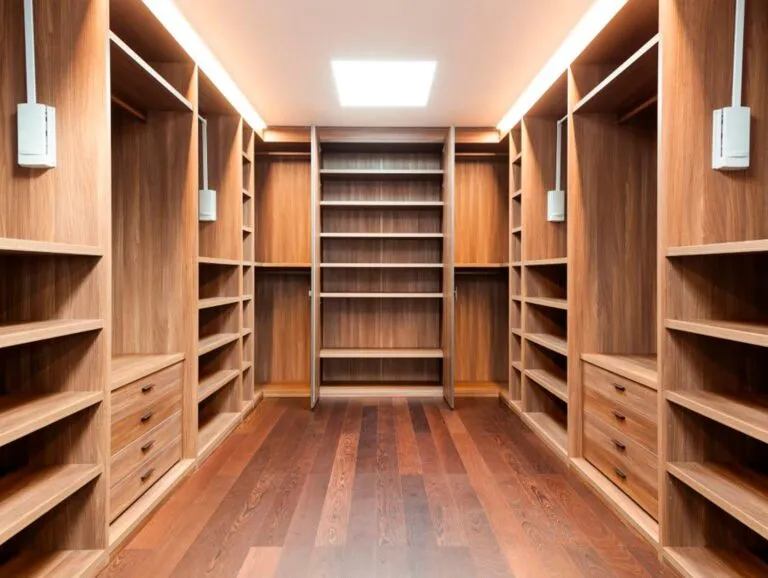 Montaje de vestidores de madera en jaen